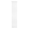 Oval Single Column Radiator - 1800 x 360mm - White
