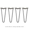 4 x Hairpin Legs / Hair Pin Legs Set SkiSki Legs Furniture Desk Bench Chair Table 14