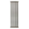 Traditional 2 Column Radiator - 1800 x 560mm - Raw Metal
