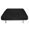 Hot Tub Cover Spa Lid Square Hard Top Weatherproof PVC Leather Insulated EPS Foam 25KG/m3 Density Galvanized C-Channel UV Mildew Flame Resistant 4 x Lock Down Straps With Keys 6 x Lifting Handles
