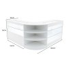 Calliope LED Shop Counter Set K1200, C1200 & LM60 - White