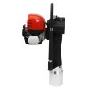 T-Mech Petrol Post Driver 120mm Posts Fence Knocker Hammer Thumper 4-Stroke Portable Picket Fencing Rammer 37.7cc / Carry Case & Tool Kit