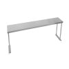 Single Tier Shelving for 5ft Catering Prep Table Commercial Kitchen Bench Overshelf Stainless Steel Heavy-duty 150 x 75 x 30cm (WxHxD)