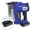 T-Mech 2 in 1 Nail & Staple Gun Cordless Powerful Electric Heavy Duty Stapler Nailer Tacker 18V, 600 x Nails & Staples, Additional Battery