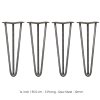 4 x Hairpin Legs / Hair Pin Legs Set SkiSki Legs Furniture Desk Bench Chair Table 14