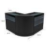 Adonis LED Shop Counter Set B900, C900 & CM60 - Black