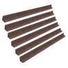 Flexible Lawn Edging 6 x 1.2m - Brown