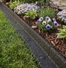 Flexible Lawn Edging 24 x 1.2m With Mallet - Grey