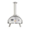 Fresh Grills Premium Outdoor Pizza Oven, Dual-Wall Insulated, Multi-Fuel, 500C Max Temperature with Pizza Peel, Stone & Rain Cover