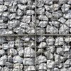 Gabion Baskets Galvanised Steel Cages Mesh Wire Stone Basket Outdoor Spiral Retaining Wall Planter Garden / 100 x 30 x 30cm / 6 Pack