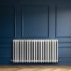 Traditional 4 Column Radiator - 600 x 1190mm - White