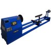 1m Wood Lathe Woodturning Variable Speed Work Faceplate Carpentry Woodwork Centre Tailstock with Chisels Accessories Set