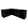 Vega LED Shop Counter Set K1200, C1200, TB60 & CM60 - Black