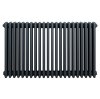 Traditional 4 Column Radiator - 600 x 1010mm - Anthracite Grey