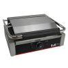 KuKoo Grooved / Flat Panini Press Ribbed Contact Grill Toaster Sandwich Maker Commercial Catering Machine