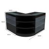 Calliope LED Shop Counter Set K900, C900 & LM60 - Black