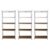 3 Garage Shelving Units 5 Tier Racking Storage Warehouse Bays Industrial Heavy Duty Boltless Steel Shelves / FREE Rubber Mallet & Bay Connectors