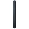 Traditional 4 Column Radiator - 1800 x 200mm - Anthracite Grey