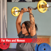 Olympic Tri-Grip Rubber Weight Plates Colour Pairs Sets 15 kg PAIR