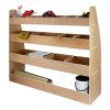 Monster Racking VW Caddy Van Racking & Shelving Storage Unit, 122.5cm x 122cm x 30cm, Plywood