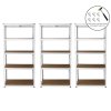 3 Garage Shelving Units 5 Tier Racking Storage Warehouse Bays Industrial Heavy Duty Boltless Steel Shelves / FREE Rubber Mallet & Bay Connectors