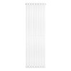 Oval Single Column Radiator - 1600 x 480mm - White