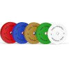 Body Revolution Olympic Bumper Plates Colour 80kg SET 2x5kg 2x15kg 2x20kg
