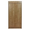 Wooden Litter Bin & Tray Stand Light Oak Finish Commercial Restaurant Food Hall Takeaway Cafe Waste Bin Enclosure Cabinet Swing Door Melamine MDF FREE 100L Rubbish Bin FREE Black Vinyl Stickers