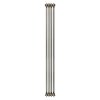 Traditional 2 Column Radiator - 1800 x 200mm - Raw Metal