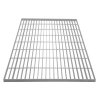 Galvanised Grating Floor Forge Walkway Mesh Floor Panel Grid Drainage Gutter Vent Heavy Duty Weatherproof Steel Zinc Coated 800mm x 800mm x 30mm 4mm Metal Thickness 640kg Load Capacity