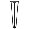 4 x Hairpin Legs / Hair Pin Legs Set SkiSki Legs Furniture Desk Bench Chair Table 16