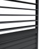 Anthracite Aluminium Pergola Shutter Panel - 123cm Wide