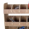 Vauxhall Vivaro SWB Plywood Van Racking Storage Utility Rack Unit Equipment Ply Shelving Tools / 12 x FREE L-Shaped Brackets