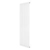 Oval Single Column Radiator - 1600 x 480mm - White