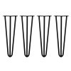 4 x Hairpin Legs / Hair Pin Legs Set SkiSki Legs Furniture Desk Bench Chair Table 16