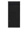 Black Anti-Theft Parcel Post Box XL