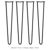 4 x Hairpin Legs / Hair Pin Legs Set SkiSki Legs Furniture Desk Bench Chair Table 28