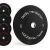 Olympic Bumper Plates Black 30kg SET 2x5kg 2x10kg