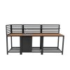Aluminium & Wood Outdoor 3pc Kitchen Set