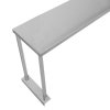 Single Tier Shelves for 6ft Prep Table Catering Bench Commercial Kitchen Heavy-duty Stainless Steel Overshelf 180 x 75 x 30cm (WxHxD)