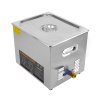 Digital Ultrasonic Cleaner 10L Professional Commercial Stainless Steel Ultra Sonic Bath Cleaning Tank Machine 1-30 Minute Timer 0-80C Heater 300W 240V 40kHZ FREE Wire Mesh Basket
