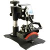 PixMax Cap Heat Transfer Sublimation Press Machine for Personalised Caps & Hats, Black