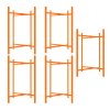 Trestle Stand x 4 & Mortar Board Stands 750mm H x 5