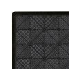 Vented Modular Interlocking Flooring Tiles & Edges 120 x Black Single Garage Heavy Duty Floor Mat Showroom Workshop Outdoor Polypropylene Anti Slip Weather Resistant Drainage Channels 3.2m x 6m 19.2m2