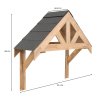 Oak Porch Kit - 1250mm