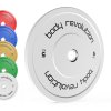 Body Revolution Olympic Bumper Plates Colour 100kg 2x5kg 2x10kg 2x15kg 2x20kg