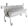 KuKoo 90kg Hog Roast Machine / Spit Roasting Meat Rotisserie / Stainless Steel & Windshield