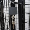 Gas Bottle Collapsible Cylinder Bottle Storage Security Galvanised Powder Coated Steel Mesh Cage 1000mm