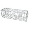 Gabion Baskets Galvanised Steel Cages Mesh Wire Stone Basket Outdoor Spiral Retaining Wall Planter Garden / 100 x 30 x 30cm / 6 Pack