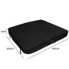 Hot Tub Cover Spa Lid Square Hard Top Weatherproof PVC Leather Insulated EPS Foam 25KG/m3 Density Galvanized C-Channel UV Mildew Flame Resistant 4 x Lock Down Straps With Keys 6 x Lifting Handles